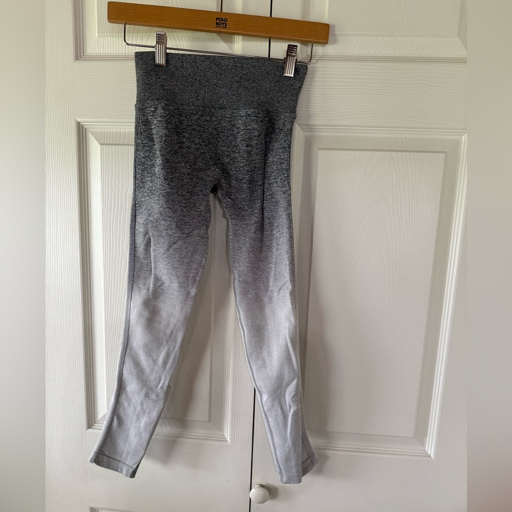 Seamless Ombre wonens Leggings - Gray